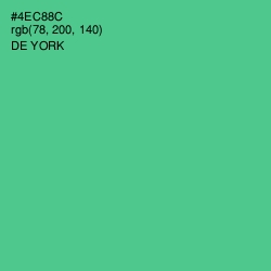 #4EC88C - De York Color Image