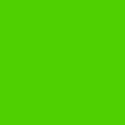 #4ED001 - Bright Green Color Image