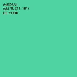 #4ED3A1 - De York Color Image