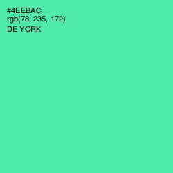 #4EEBAC - De York Color Image