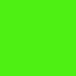 #4EF013 - Bright Green Color Image