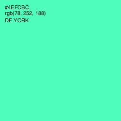 #4EFCBC - De York Color Image