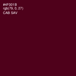 #4F001B - Cab Sav Color Image