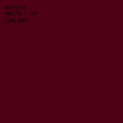 #4F0113 - Cab Sav Color Image