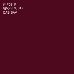 #4F091F - Cab Sav Color Image