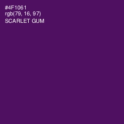 #4F1061 - Scarlet Gum Color Image