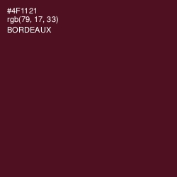 #4F1121 - Bordeaux Color Image