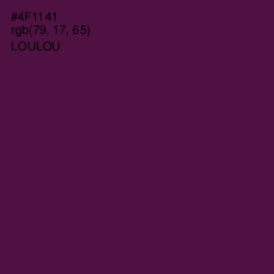 #4F1141 - Loulou Color Image