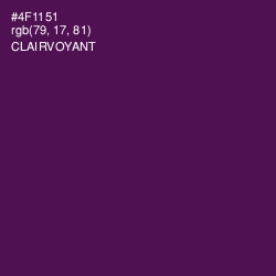 #4F1151 - Clairvoyant Color Image