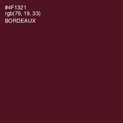 #4F1321 - Bordeaux Color Image
