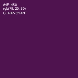 #4F1450 - Clairvoyant Color Image
