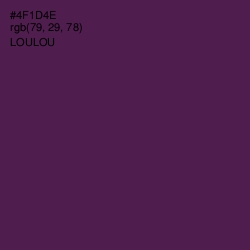 #4F1D4E - Loulou Color Image