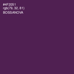 #4F2051 - Bossanova Color Image