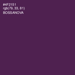 #4F2151 - Bossanova Color Image