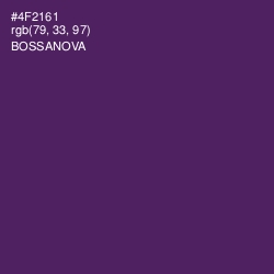 #4F2161 - Bossanova Color Image