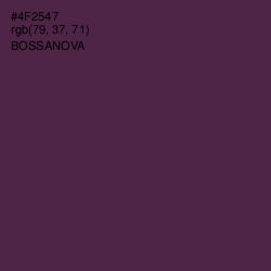 #4F2547 - Bossanova Color Image