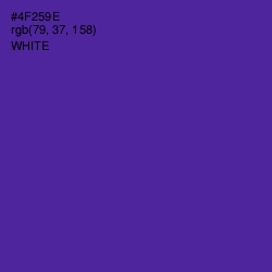 #4F259E - Daisy Bush Color Image