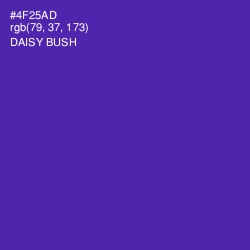 #4F25AD - Daisy Bush Color Image