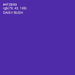#4F2BA9 - Daisy Bush Color Image