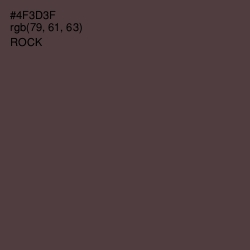 #4F3D3F - Rock Color Image