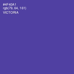 #4F40A1 - Victoria Color Image