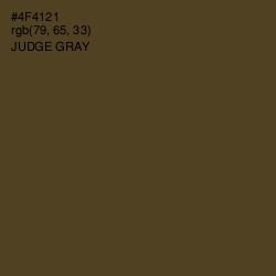 #4F4121 - Judge Gray Color Image