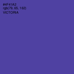 #4F41A2 - Victoria Color Image