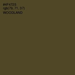 #4F4725 - Woodland Color Image