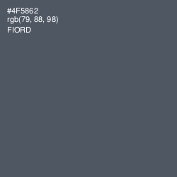 #4F5862 - Fiord Color Image