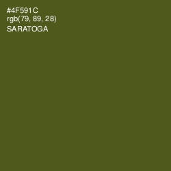 #4F591C - Saratoga Color Image