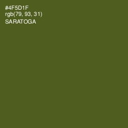 #4F5D1F - Saratoga Color Image