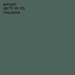 #4F635F - Finlandia Color Image