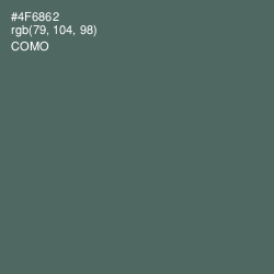 #4F6862 - Como Color Image