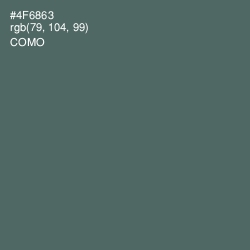 #4F6863 - Como Color Image