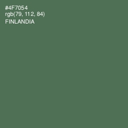 #4F7054 - Finlandia Color Image