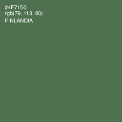#4F7150 - Finlandia Color Image