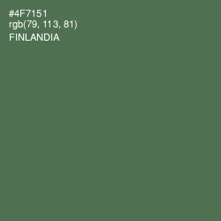 #4F7151 - Finlandia Color Image