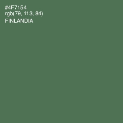 #4F7154 - Finlandia Color Image