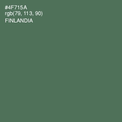 #4F715A - Finlandia Color Image