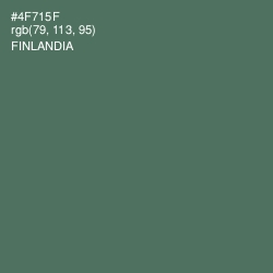 #4F715F - Finlandia Color Image