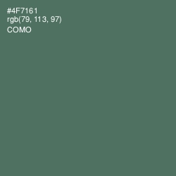 #4F7161 - Como Color Image