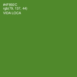 #4F892C - Vida Loca Color Image