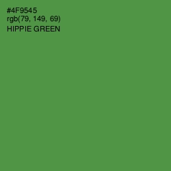 #4F9545 - Hippie Green Color Image