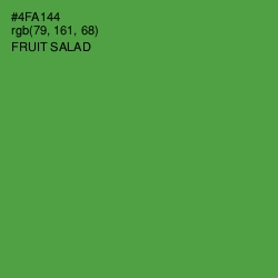 #4FA144 - Fruit Salad Color Image