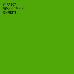 #4FA807 - Christi Color Image