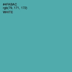 #4FABAC - Tradewind Color Image