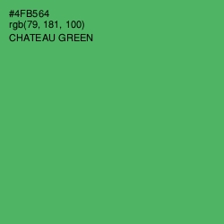 #4FB564 - Chateau Green Color Image