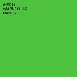 #4FC141 - Mantis Color Image