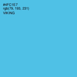 #4FC1E7 - Viking Color Image