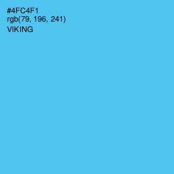 #4FC4F1 - Viking Color Image